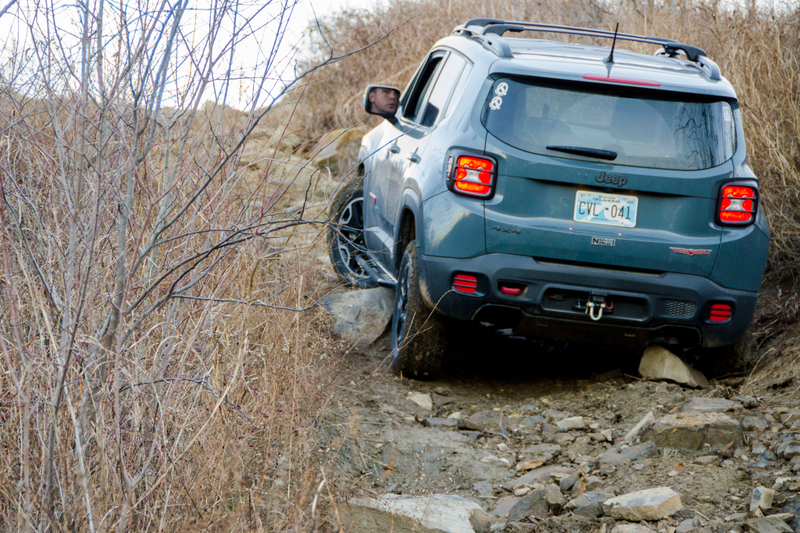 Illustration for article titled A Wagovan, Renegade, Suzuki, and a XTerra Go Offroading